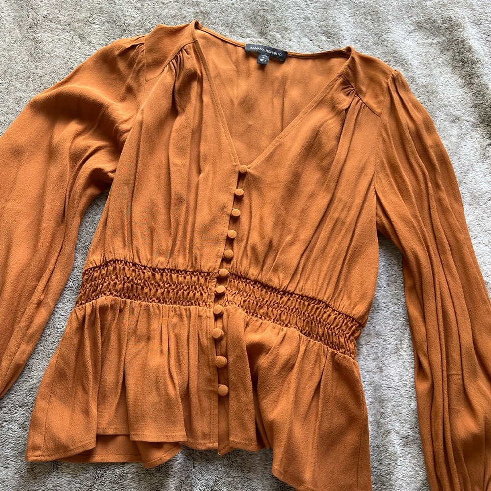 Banana Republic. Boho style shirt